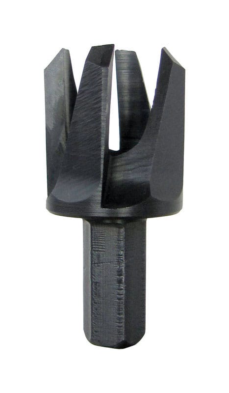 Make It Snappy 40348 3/4 in. X 2 in. L Steel Tapered Plug Cutter Hex 1 pc