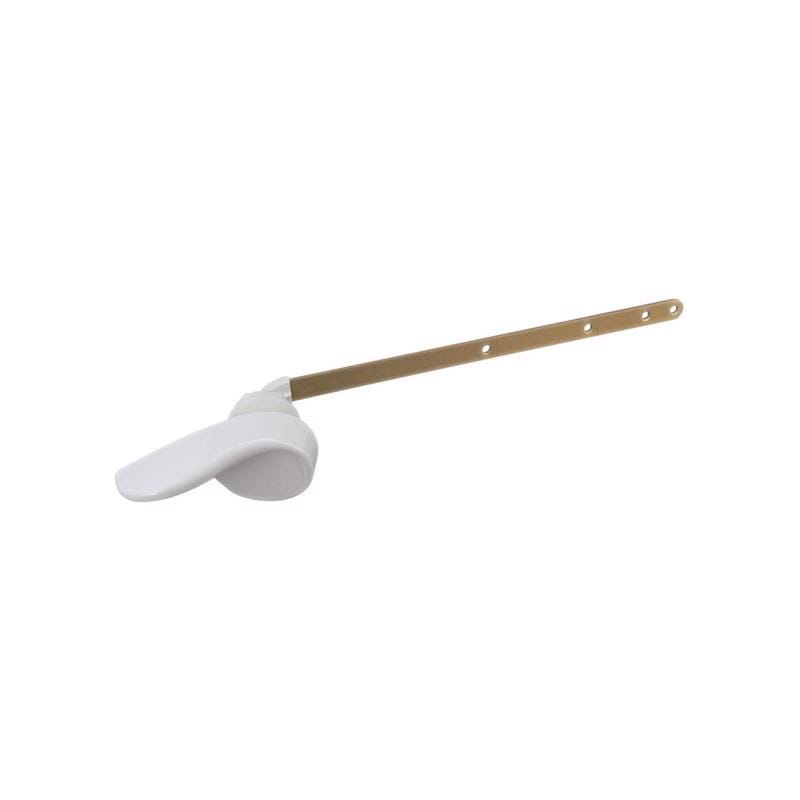 Plumb Pak PP836-62L Flush Lever White Chrome Plated Plastic For Universal