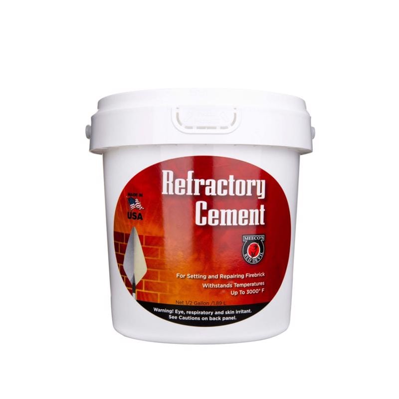 Meeco'S 610 RED DEVIL Refractory Cement