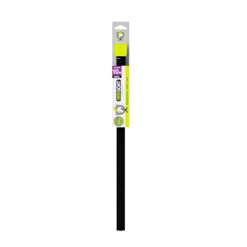 Twisted Goat TG-10FT-1PK 120 in. L Black Twist Ties 1 pk