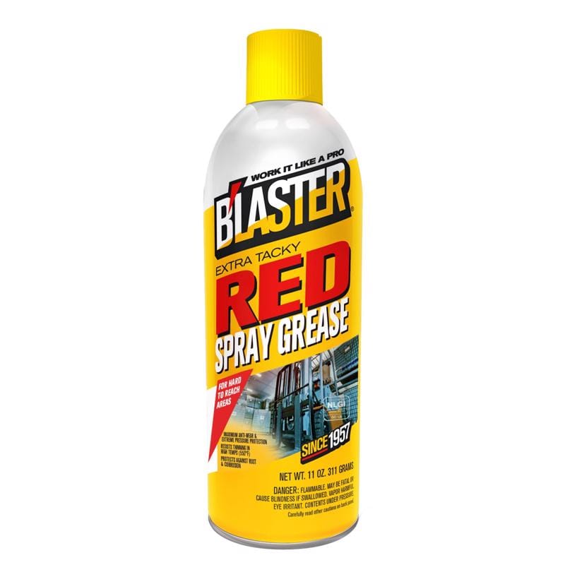 Blaster 16-RGS RED GREASE SPRAY 11OZ