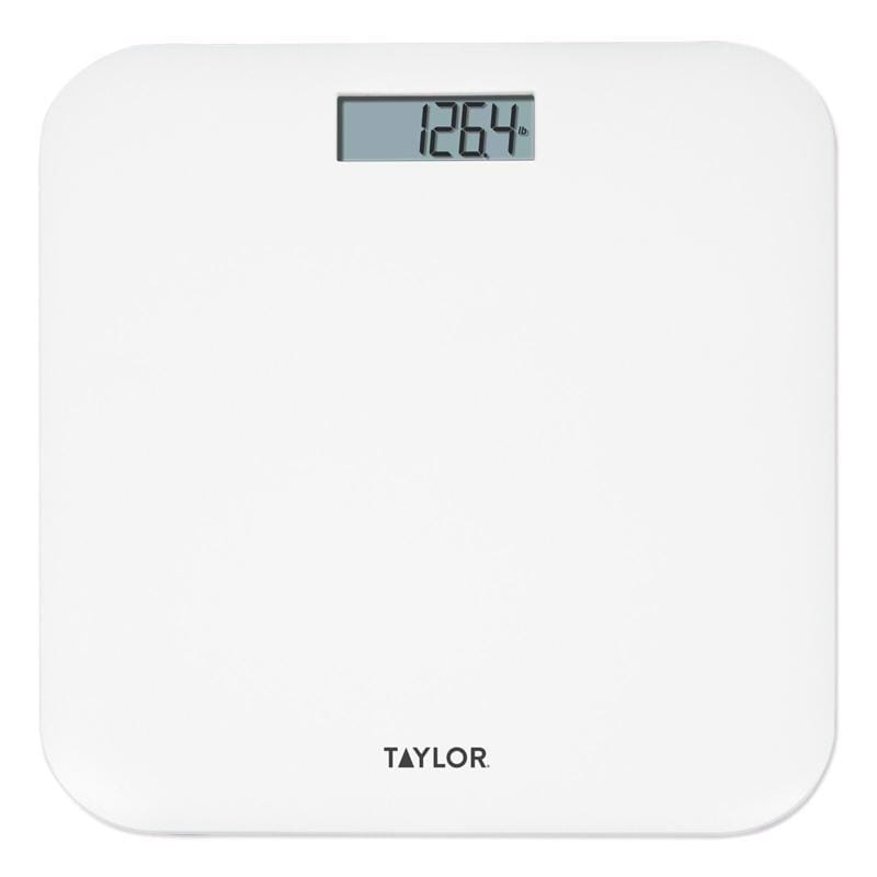 Taylor 5302876 400 lb Digital Bathroom Scale White