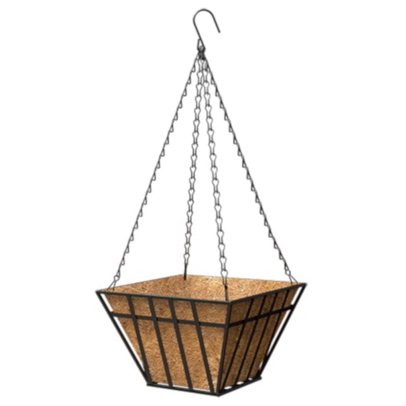 Living Accents HY11-30-14F Black Steel 6.55 in. H Plant Hanger 1 pk