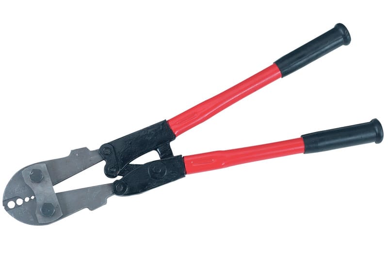 Dare 2154 4 Slot Poly Rope Splicing and Crimping Tool Black/Red