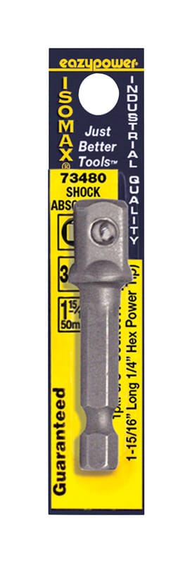 Eazypower 73480 Isomax 2 in. L Socket Adapter 1 pc