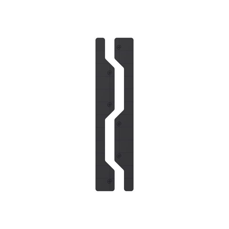 Gator Magnetics 500076 Edge Caps Black Metal/Steel Drywall Garage Kit 2 pk