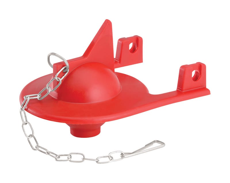 Korky 2012BP Shark Fin Toilet Flapper Red For Kohler