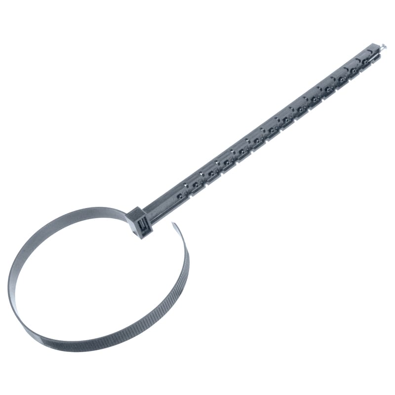 Sioux Chief 553-014PK Zipstick Gray ABS Pipe Hanger