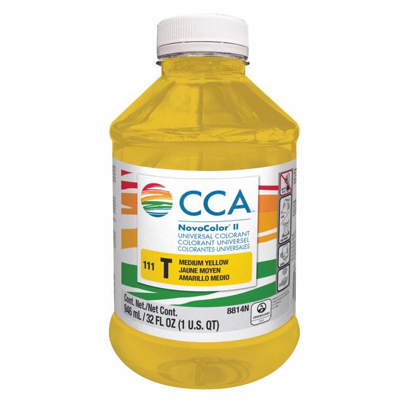 Cca 076.008814N.005 NovoColor II Medium Yellow Paint Colorant 1 qt