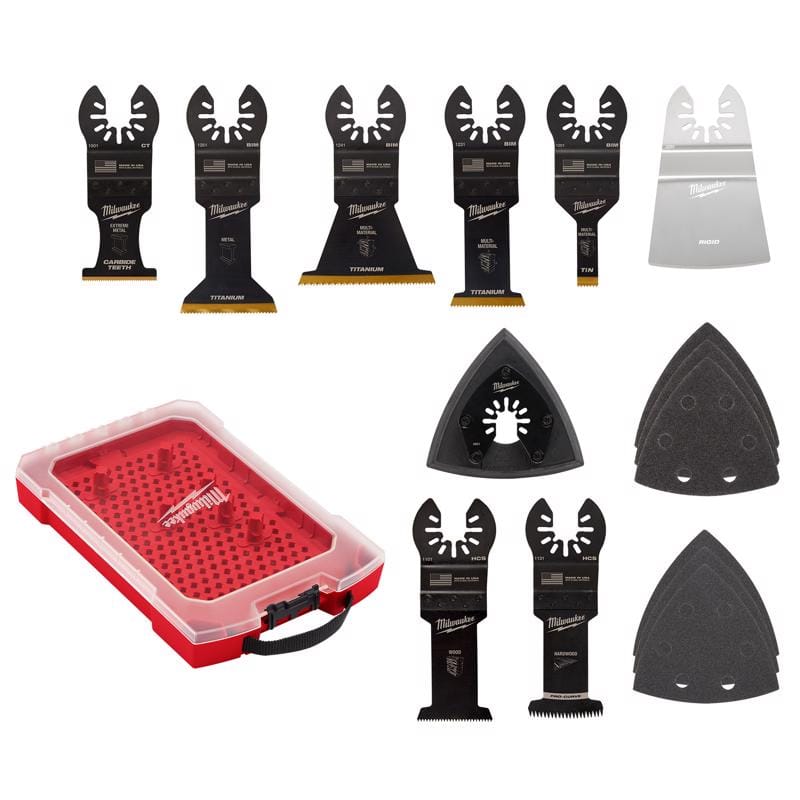 Milwaukee 49-10-9114 Oscillating Blade Uf Var 15 Piece
