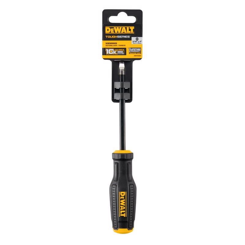 Dewalt DWHT65004 Toughseries 3/16 in. X 4 in. L Slotted Screwdriver 1 pk