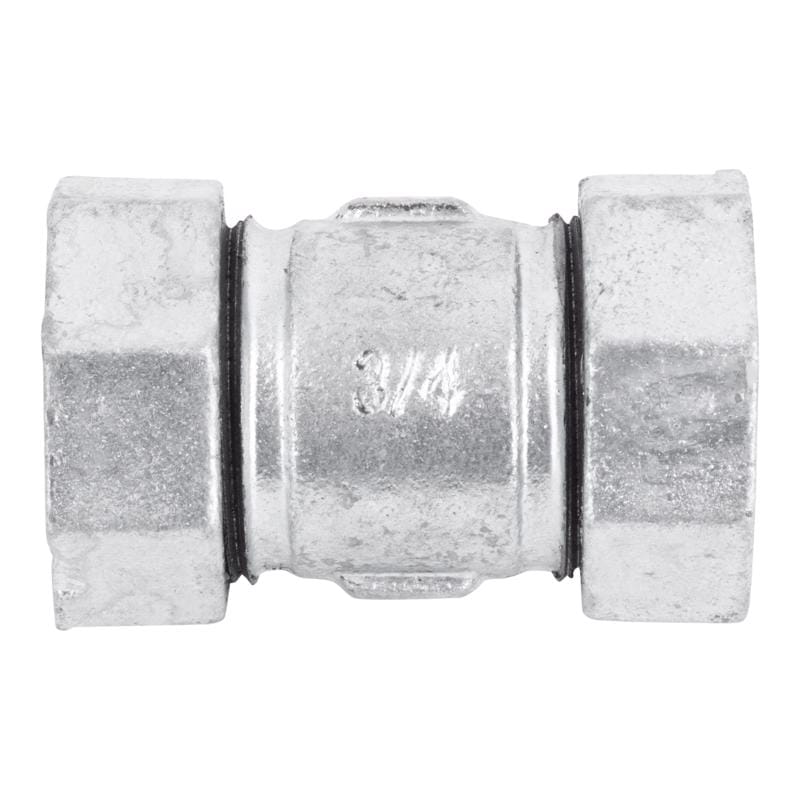 STZ Industries 311CCL-34 3/4 in. Compression X 3/4 in. D Compression Galvanized Malleable Iron 3 in. L Couplin