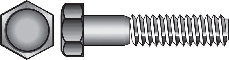 Hillman 190528 3/4 in. D X 6 in. L Zinc Plated Steel Hex Bolt 20 pk