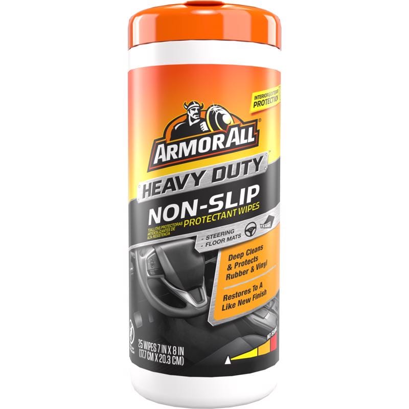 Armor All AHDPRTC251USLT Heavy Duty No Slip Floor Mat Protectant Wipes 25 wipes