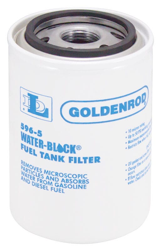 Goldenrod 596-5 Steel Replacement Fuel Filter 25 gpm 5
