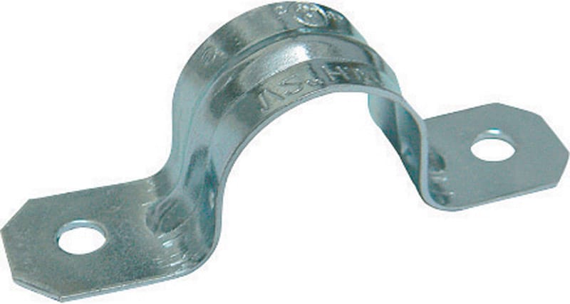 Sigma Engineered Solutions 51920 ProConnex 1/2 in. D Zinc-Plated Steel 2 Hole Strap 100 pk