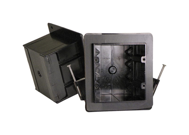Cantex EZ36DN-RG EZ Box New Work 36 cu in Rectangle PVC 2 gang Vapor Proof Box Gray
