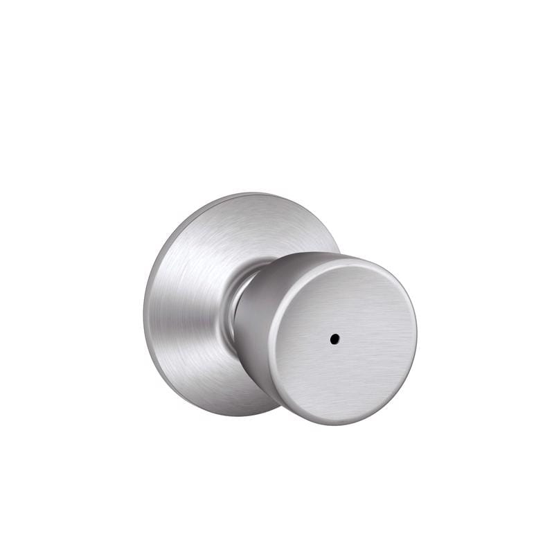 Schlage F40VBEL626 Bell Satin Chrome Privacy Lock 1-3/4 in.