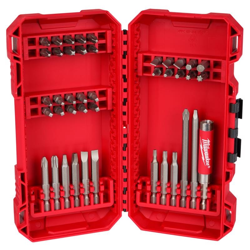 Milwaukee 48-32-1554 1/4 in. Steel Driver Bit Set Hex Shank 42 pc