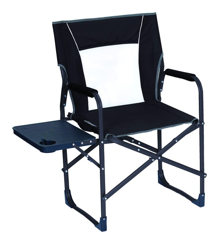Gci Outdoor 36510-ACEH001 Slim-Fold Black Director's Folding Chair