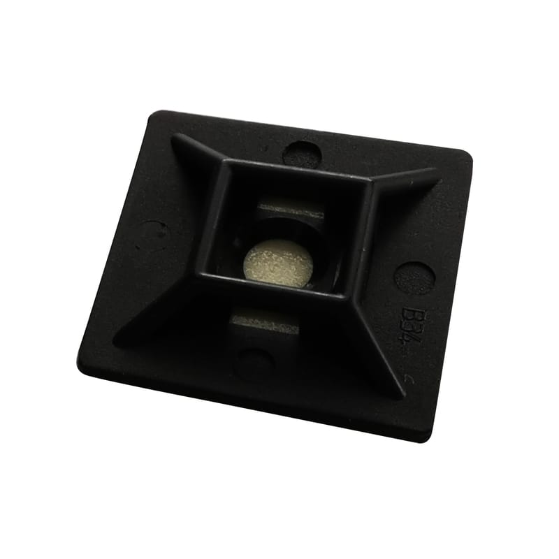 Steel Grip MP-30-1-UV5 1 in. L Black Cable Tie Base Mount 5 pk