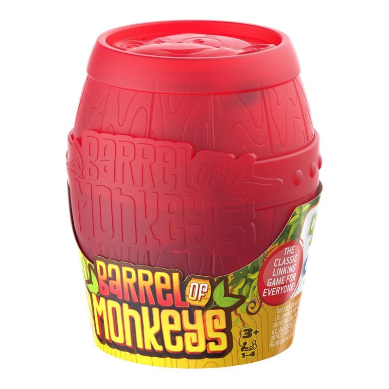 Barrel Of Monkeys 6075009 Spin Master Barrel Of Monkey Monkeys Game Assorted 16 pc