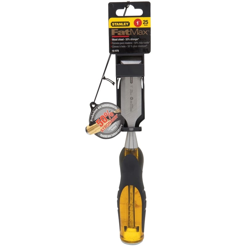 Stanley 16-978 FatMax Thru-Tang 1 in. W Wood Chisel 1 pk