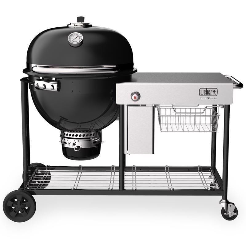 Weber 18501101 24 in. Summit S6 Charcoal Kamado Grill and Smoker Black