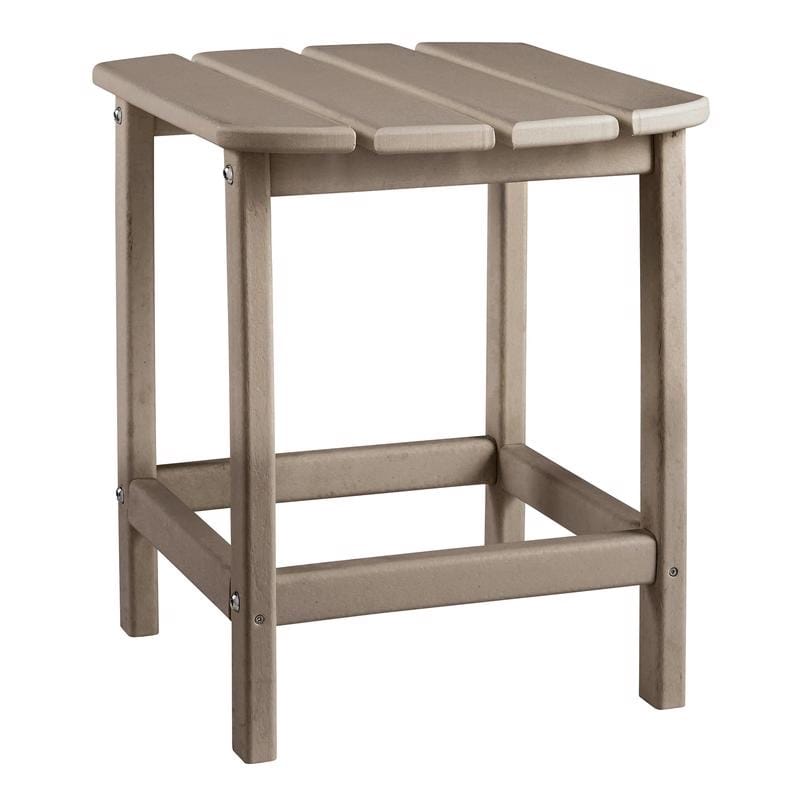 Signature Design BY Ashley P014-703 Sundown Treasure Brown Rectangular Plastic Contemporary End Table