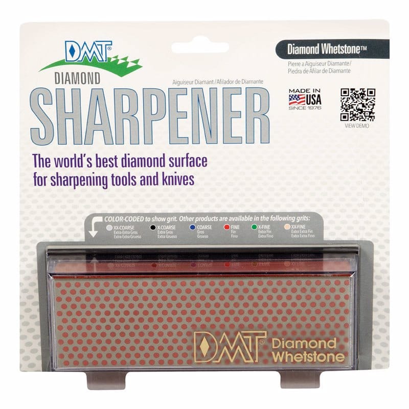 DMT W6FP Diamond Whetstone 6 in. L Diamond/Nickel Diamond Whetstone Sharpener 600 Grit 1 pc