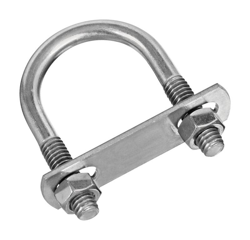 National Hardware N222-448 5/16 in. X 1-3/8 in. W X 2-1/2 in. L Coarse Zinc-Plated Stainless Steel U-Bolt