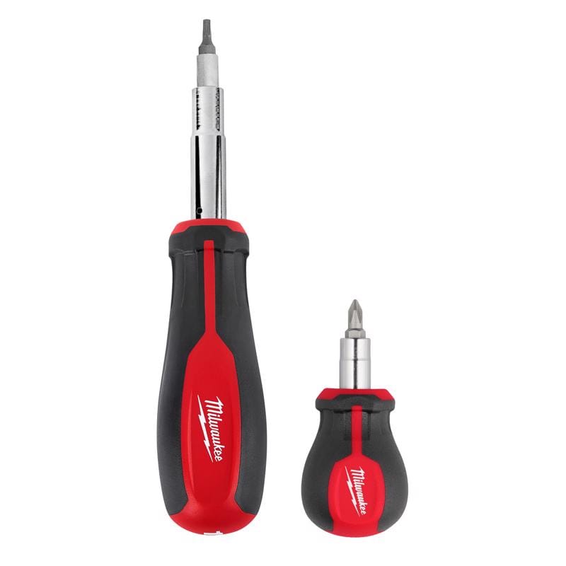 Milwaukee 48-22-2763 Multi-Bit 11-in-1 Screwdriver 9.8 in. 2 pc