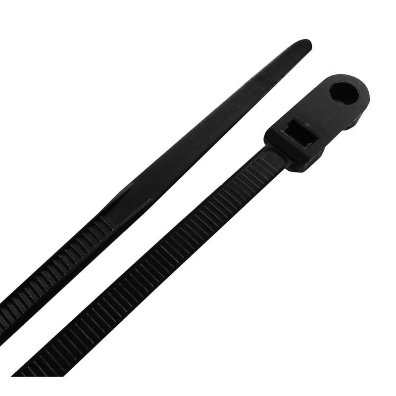 Steel Grip MT-S-200-8-UVC 8 in. L Black Cable Tie 100 pk