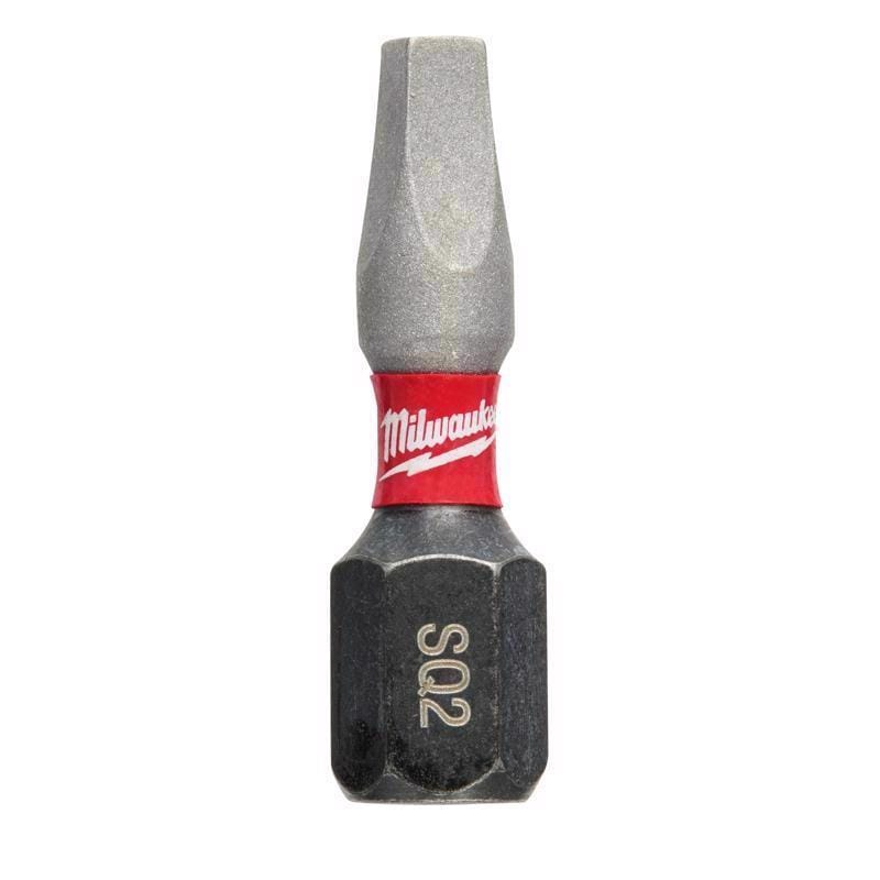 Milwaukee 48-32-4422 Shockwave Insert Bit Sq Recess #2 - 2 Pack