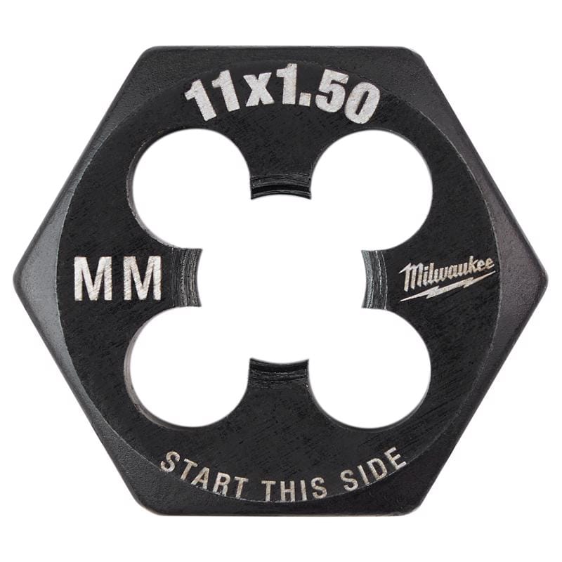 Milwaukee Tool 49-57-5356 Milwaukee Metric M11x1.5 mm 1" Hex Threading Die