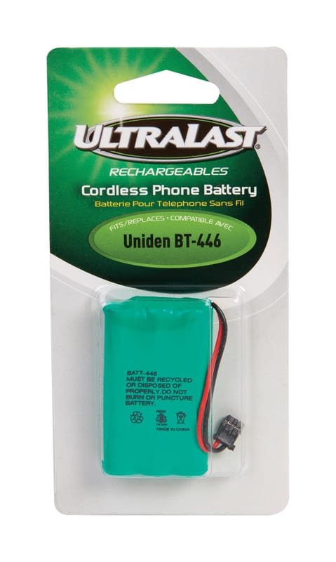 Ultralast BATT-446 NiMH AAA 3.6 V 800 mAh Cordless Phone Battery BATT-446 1 pk