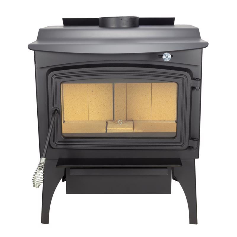 Pleasant Hearth 15650 EPA Certified 2200 sq ft Vintage Cord Wood Stove Hopper