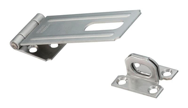 National Hardware N348-268 Stainless Steel 4-1/2 in. L Safety Hasp 1 pk