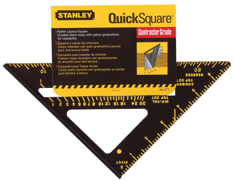 Stanley 46-071 QuickSquare 10.25 in. L Aluminum Layout Tool