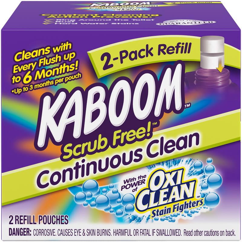 Kaboom 35261 Scrub Free Fresh Scent Toilet Bowl Cleaner 2 oz Tablet