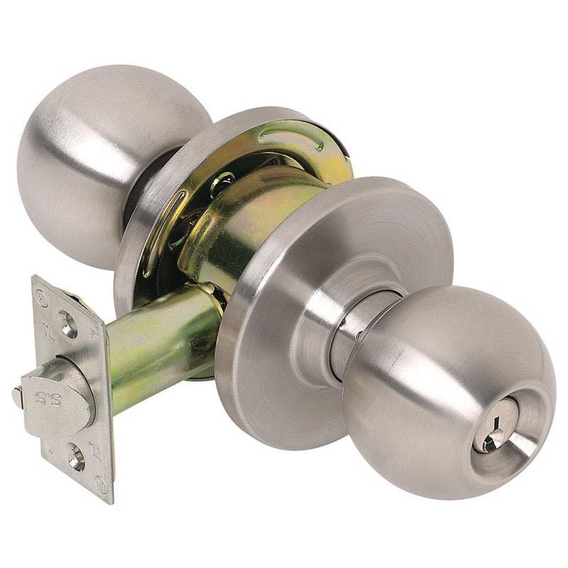 Tell CL100498 Cortland Satin Chrome Classroom Lockset 1-3/4 in.