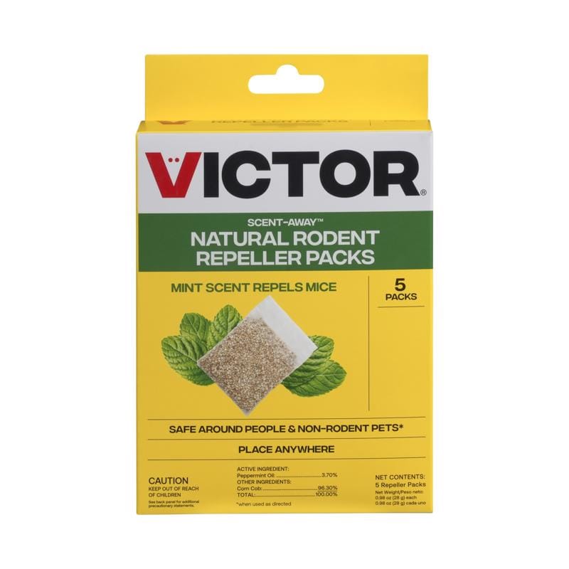 Victor M805 Scent-Away Animal Repellent Pouch For Rodents 5 pk