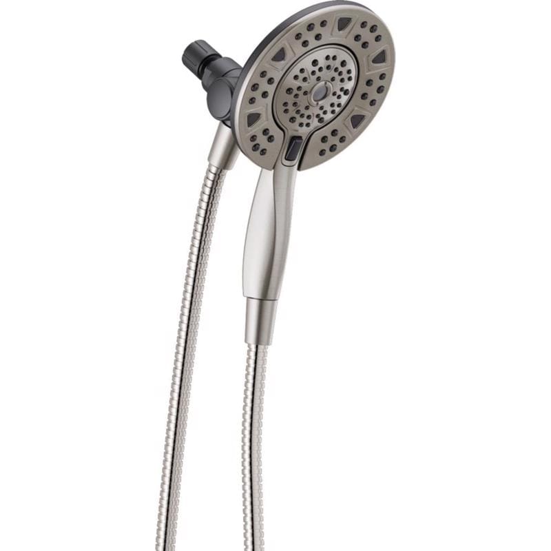 Delta Faucet 75494SN Delta Brushed Nickel Stainless Steel 4 settings Showerhead Combo 1.75 gpm