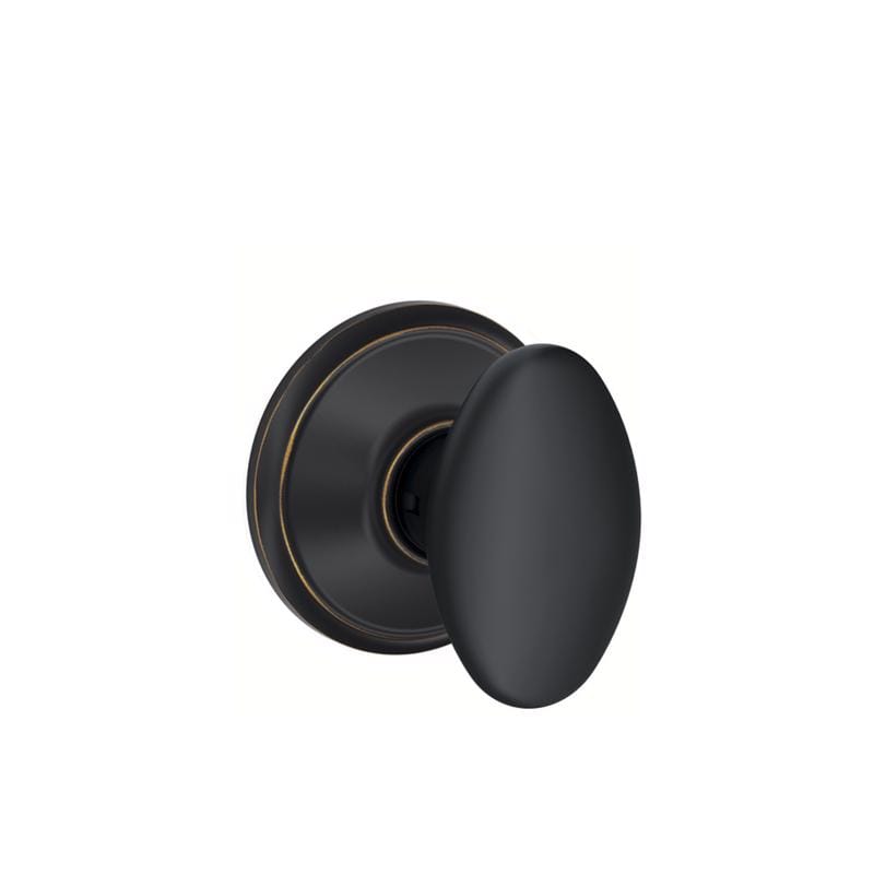 Schlage F10VSIE716 Aged Bronze Passage Knob