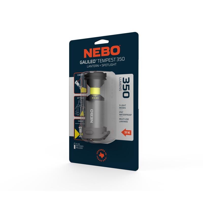 Nebo NEB-LTN-1011 350 lm Gray Lantern