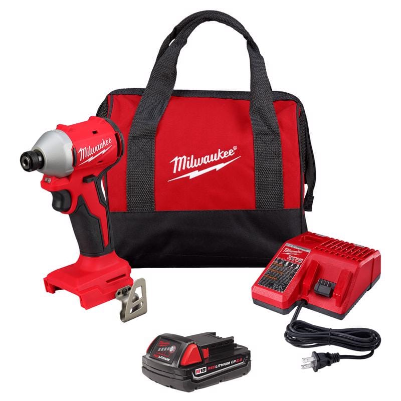 Milwaukee 3650-21CT Cordless Brushless 1 Tool Impact Driver Kit