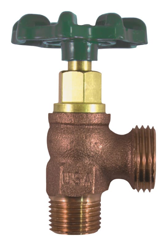 Arrowhead 221LF 1/2 in. MIP X 3/4 in. Hose Brass Boiler Drain