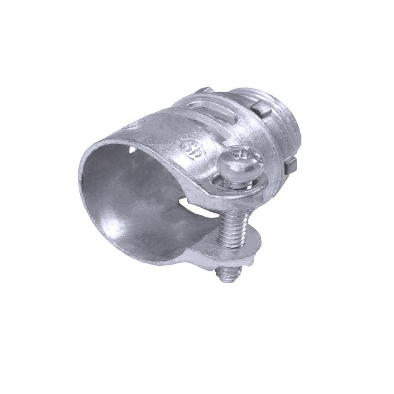 Sigma Engineered Solutions 49407 ProConnex 1/2 in. D Die-Cast Zinc Squeeze Connector For AC, MC or FMC/RWF