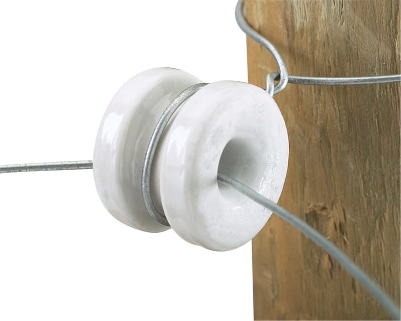 Dare 2356-10 N Electric Fence Insulator White