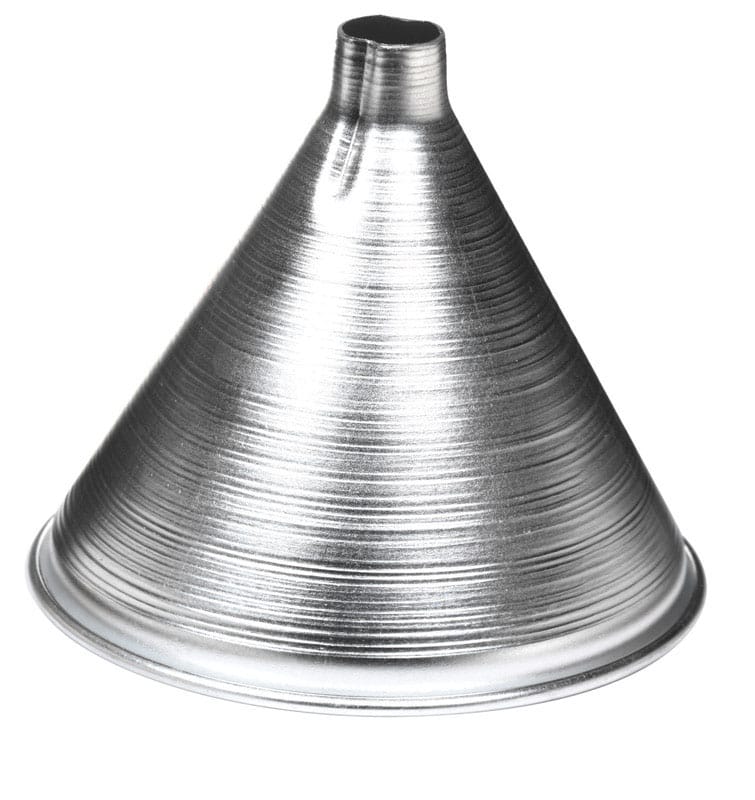 Harold Import 697 Silver 4 in. H Aluminum 8 oz Funnel